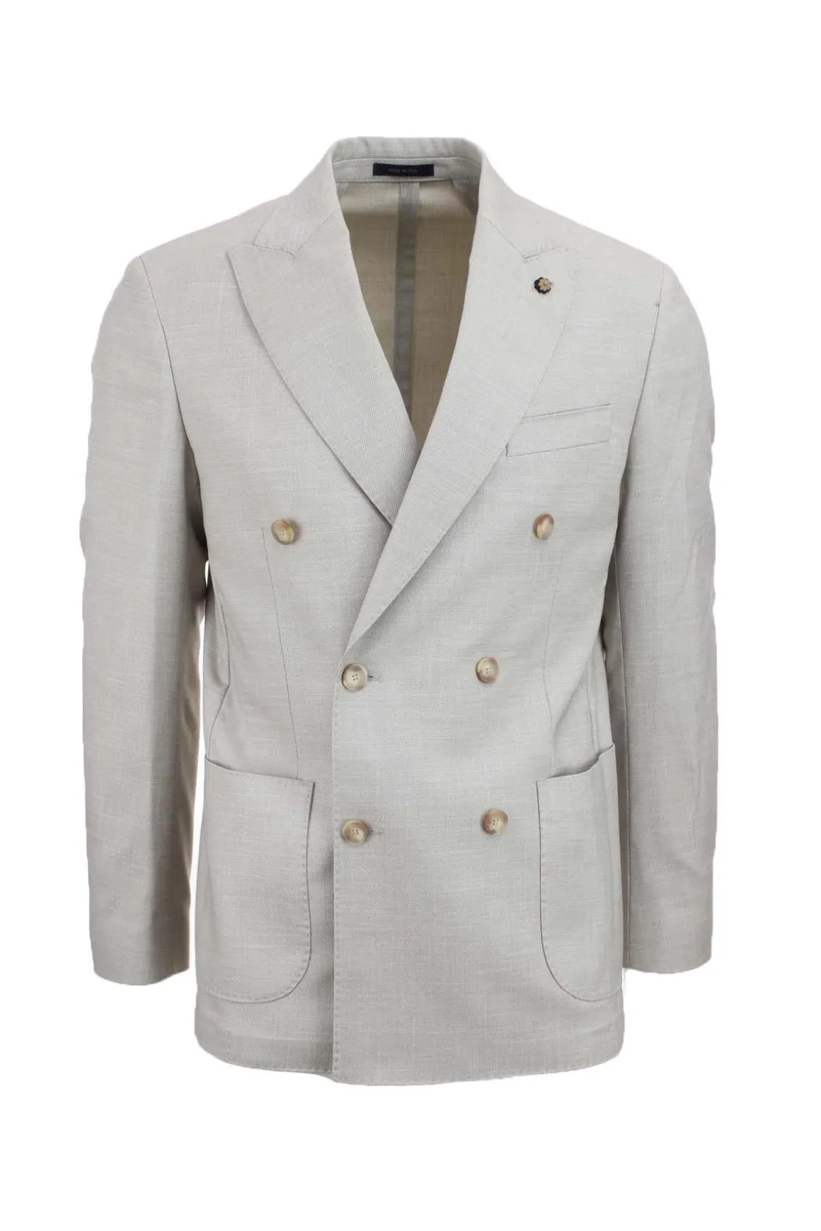 Giacca doppiopetto sfoderata