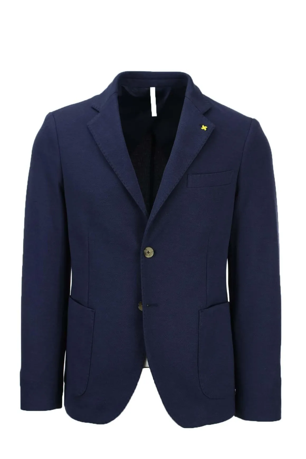 Giacca monopetto in tessuto stretch