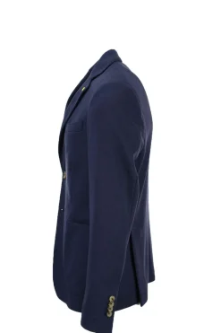 Giacca monopetto in tessuto stretch