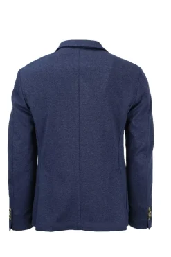 Giacca monopetto in tessuto stretch