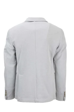 Giacca monopetto in tessuto stretch