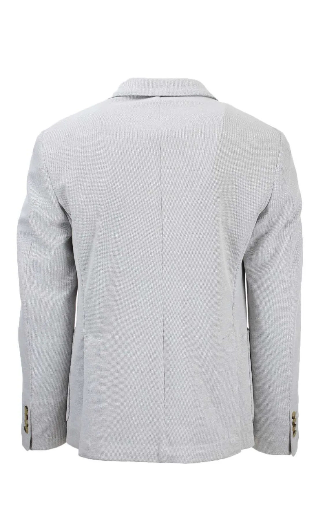 Giacca monopetto in tessuto stretch