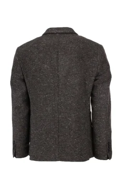 Giacca monopetto puntinato multicolor