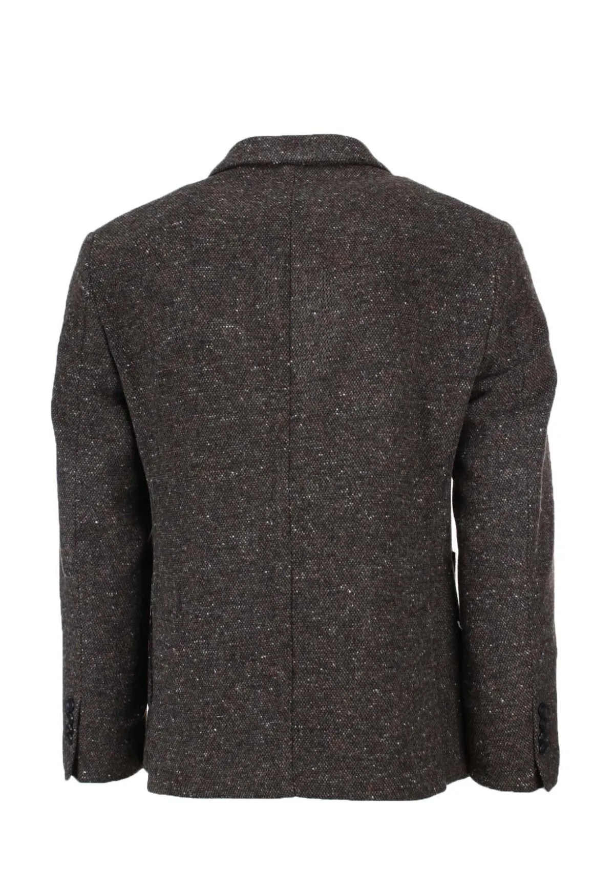 Giacca monopetto puntinato multicolor