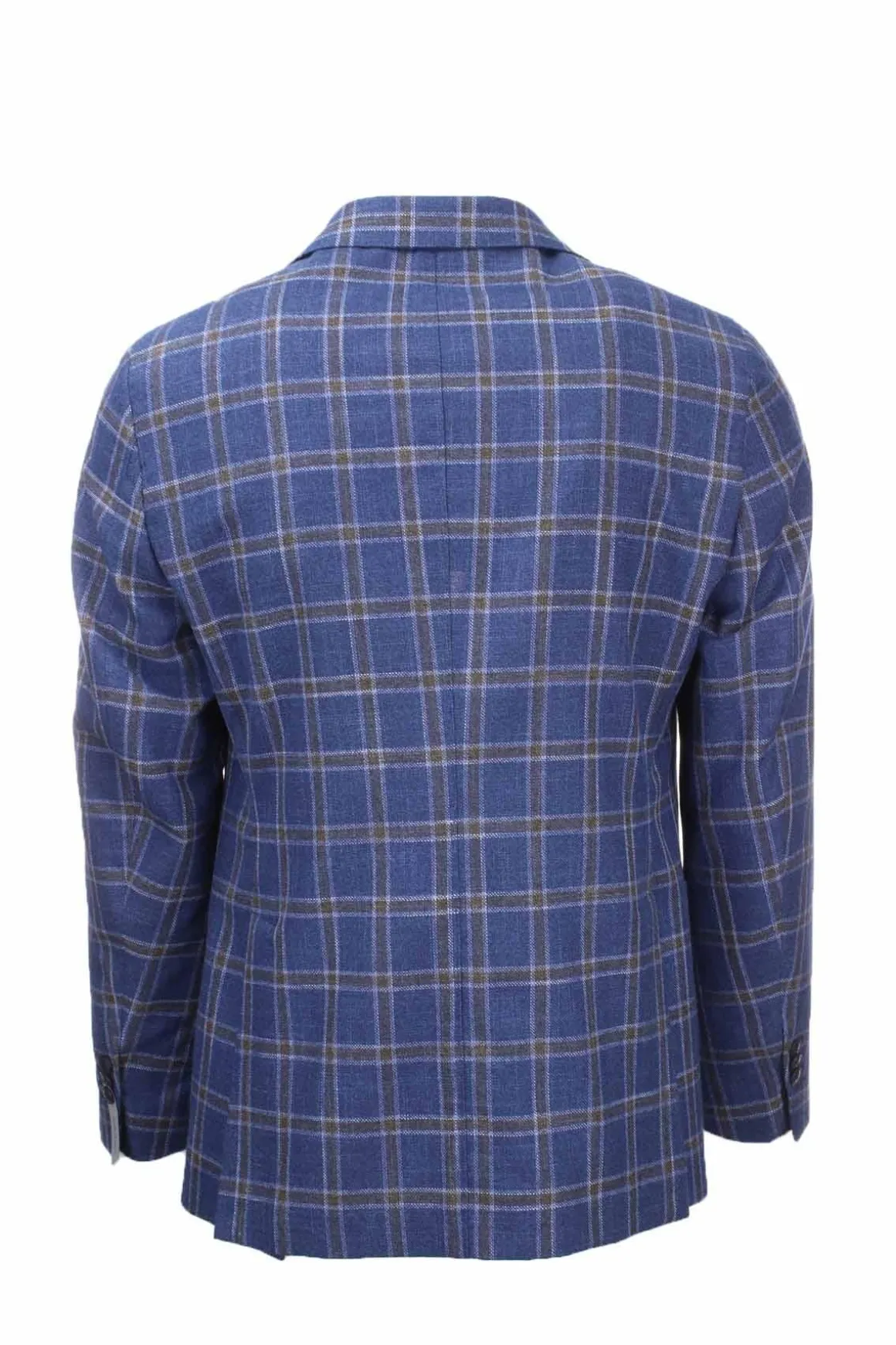 Giacca monopetto quadri