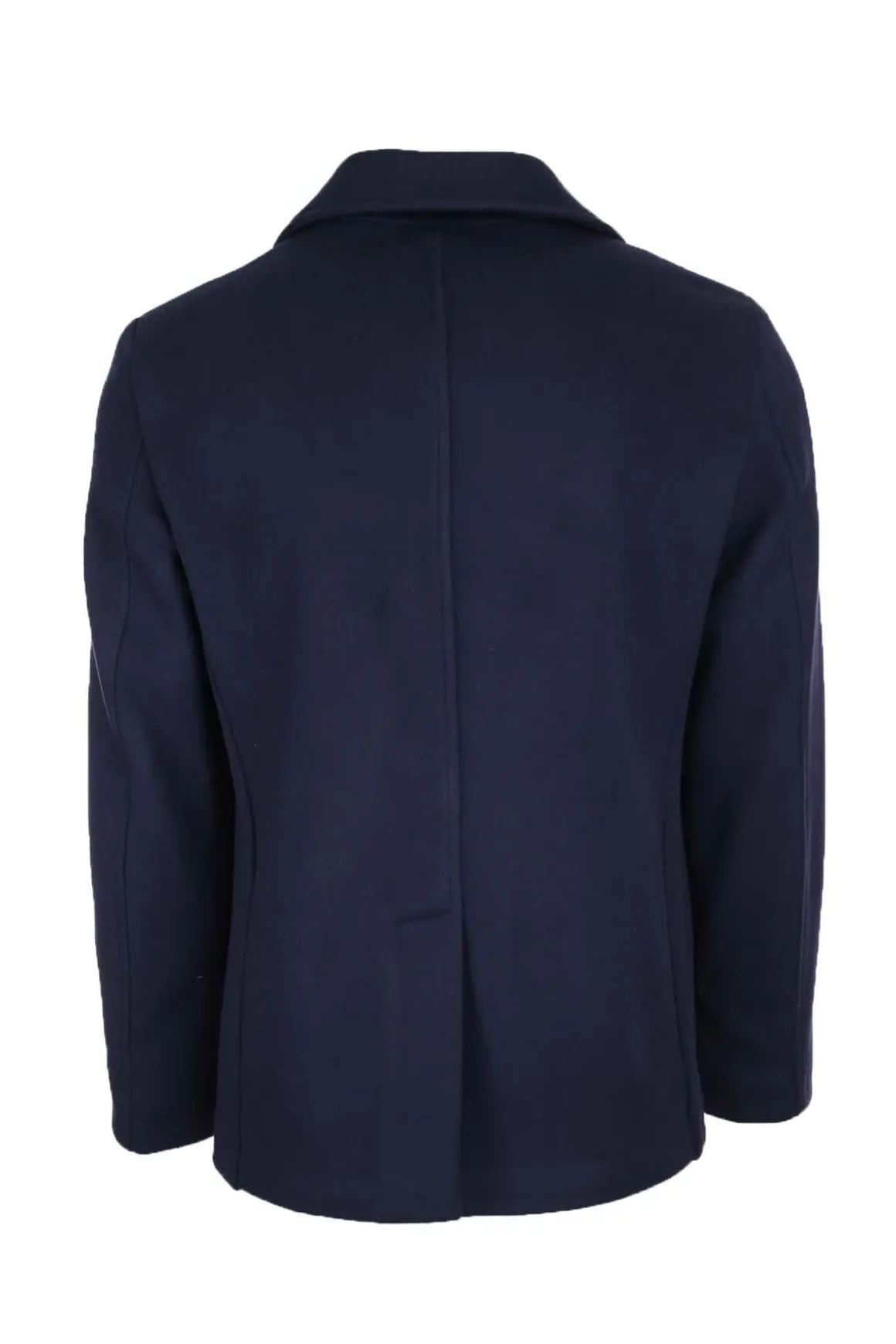 Giacca Peacoat doppiopetto in lana.