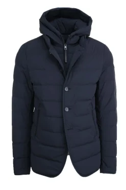 Giacca piumino in tessuto tecnico con pettorina MasterH