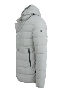 Giacca piumino in tessuto tecnico con pettorina MasterH