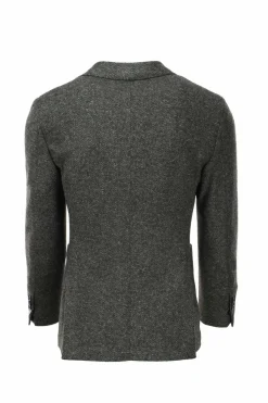 Giacca sfoderata fantasia spigata