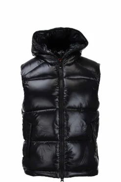 Gilet smanicato con cappuccio Dexter