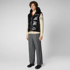 Gilet smanicato con cappuccio Dexter