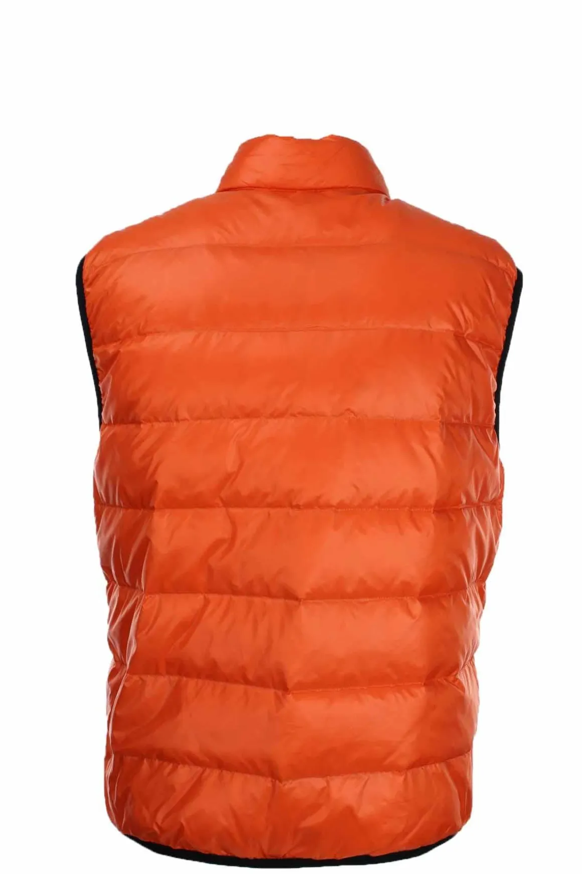 Gilet smanicato impunture orizzontali