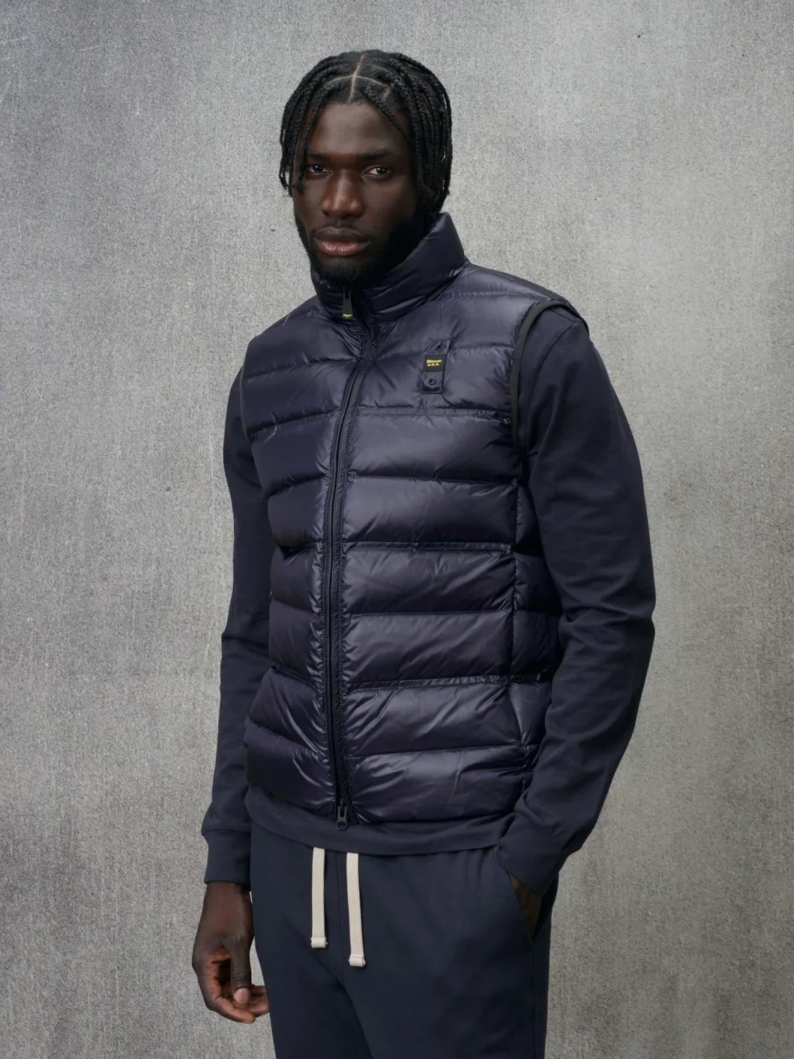 Gilet Smanicato invernale in piuma DUKE