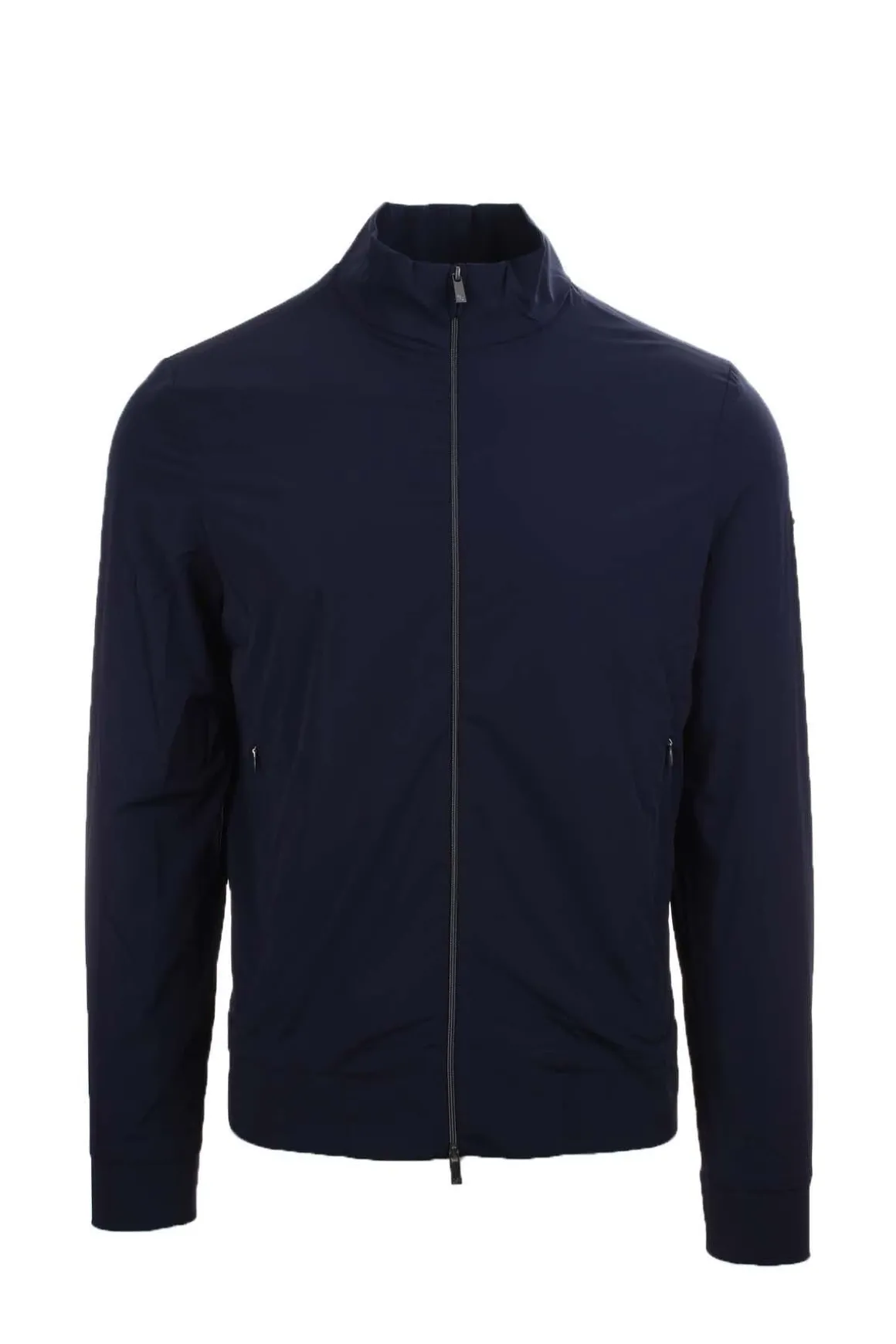 Giubbino Bomber full zip in tessuto tecnico