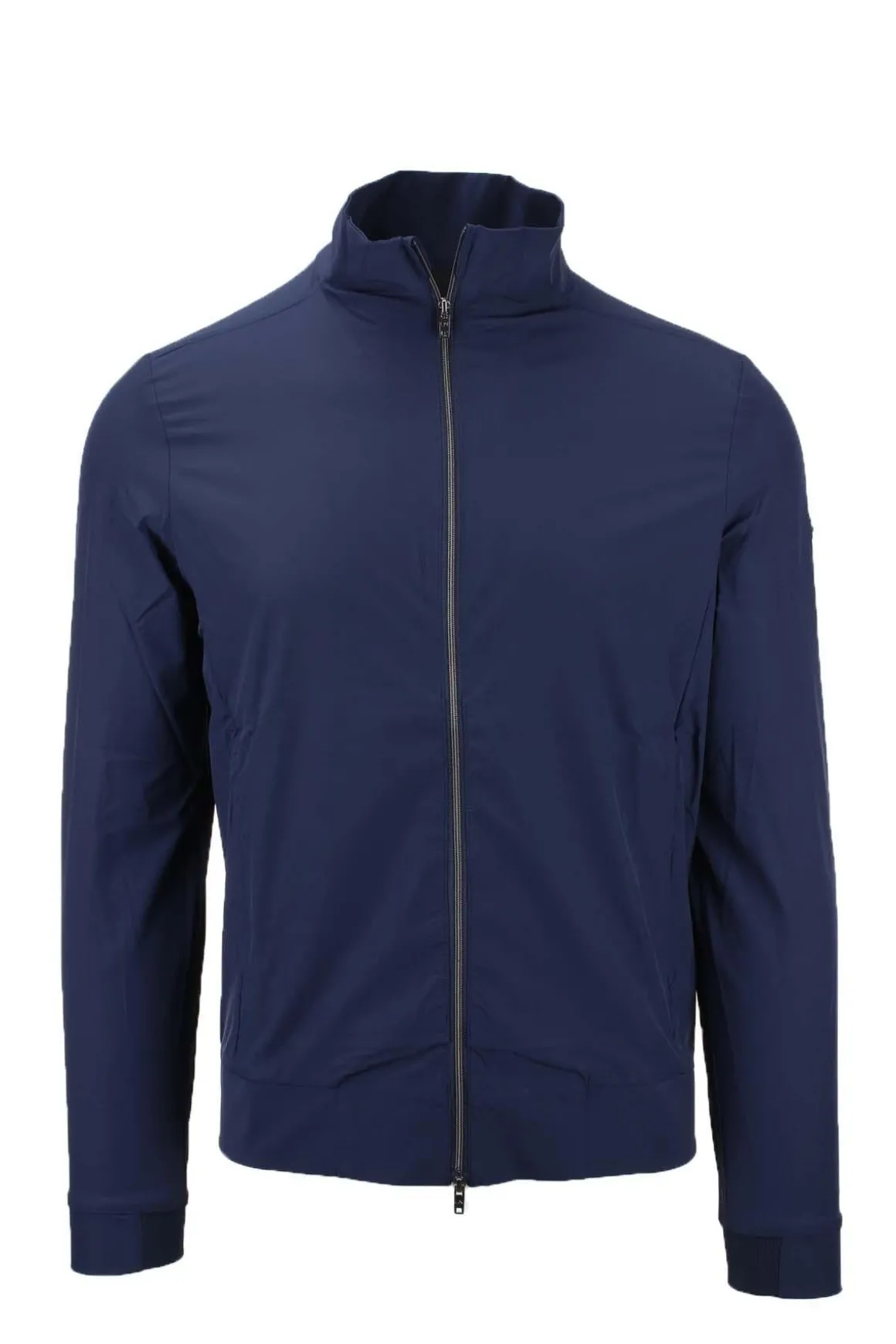 Giubbino Bomber full zip in tessuto tecnico