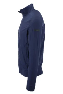 Giubbino Bomber full zip in tessuto tecnico