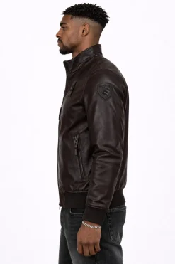 Giubbino Bomber Uomo in pelle CONISTON