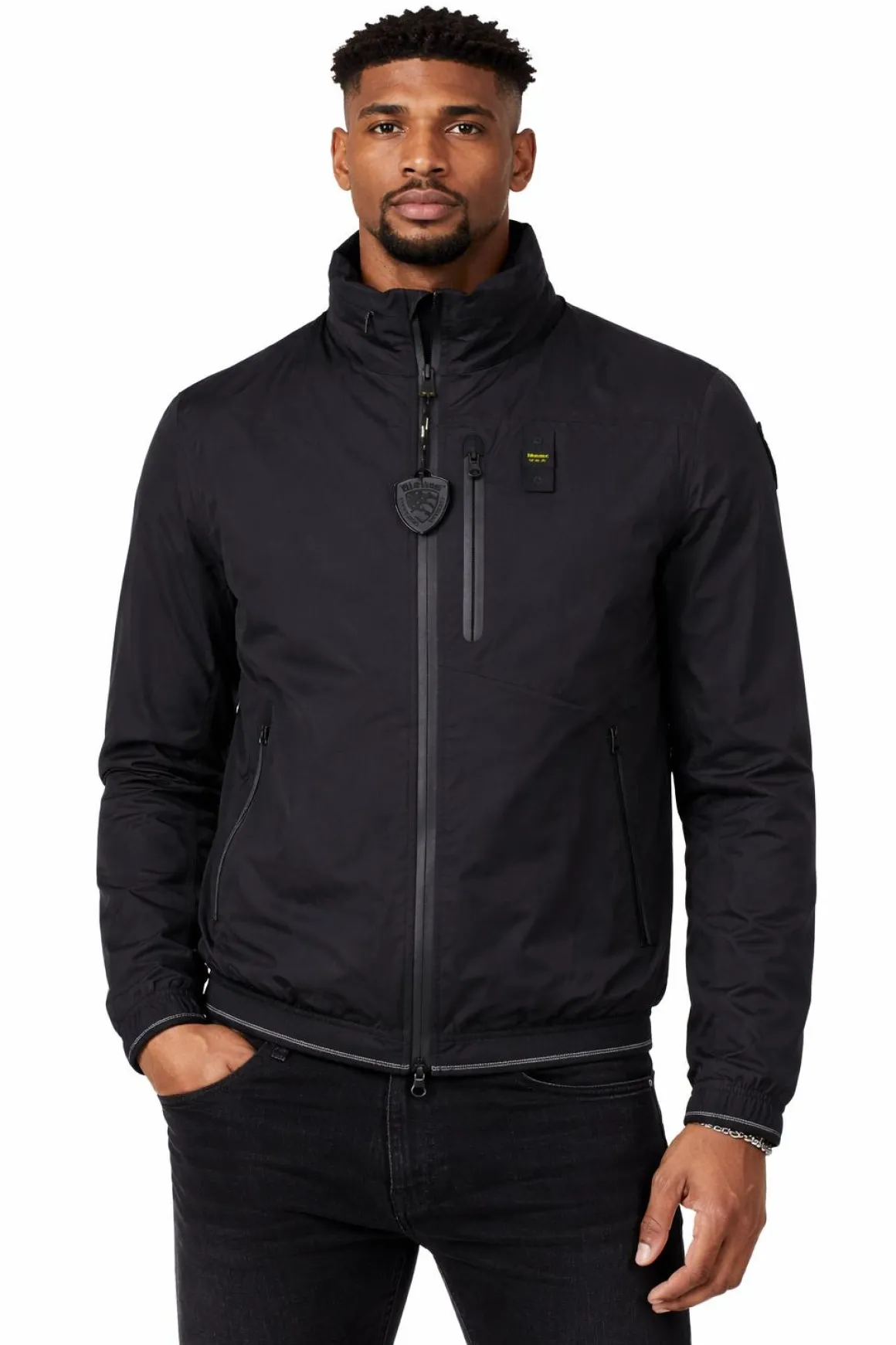 Giubbotto bomber antivento in nylon DEWAR