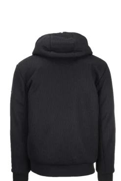 Giubbotto bomber con cappuccio