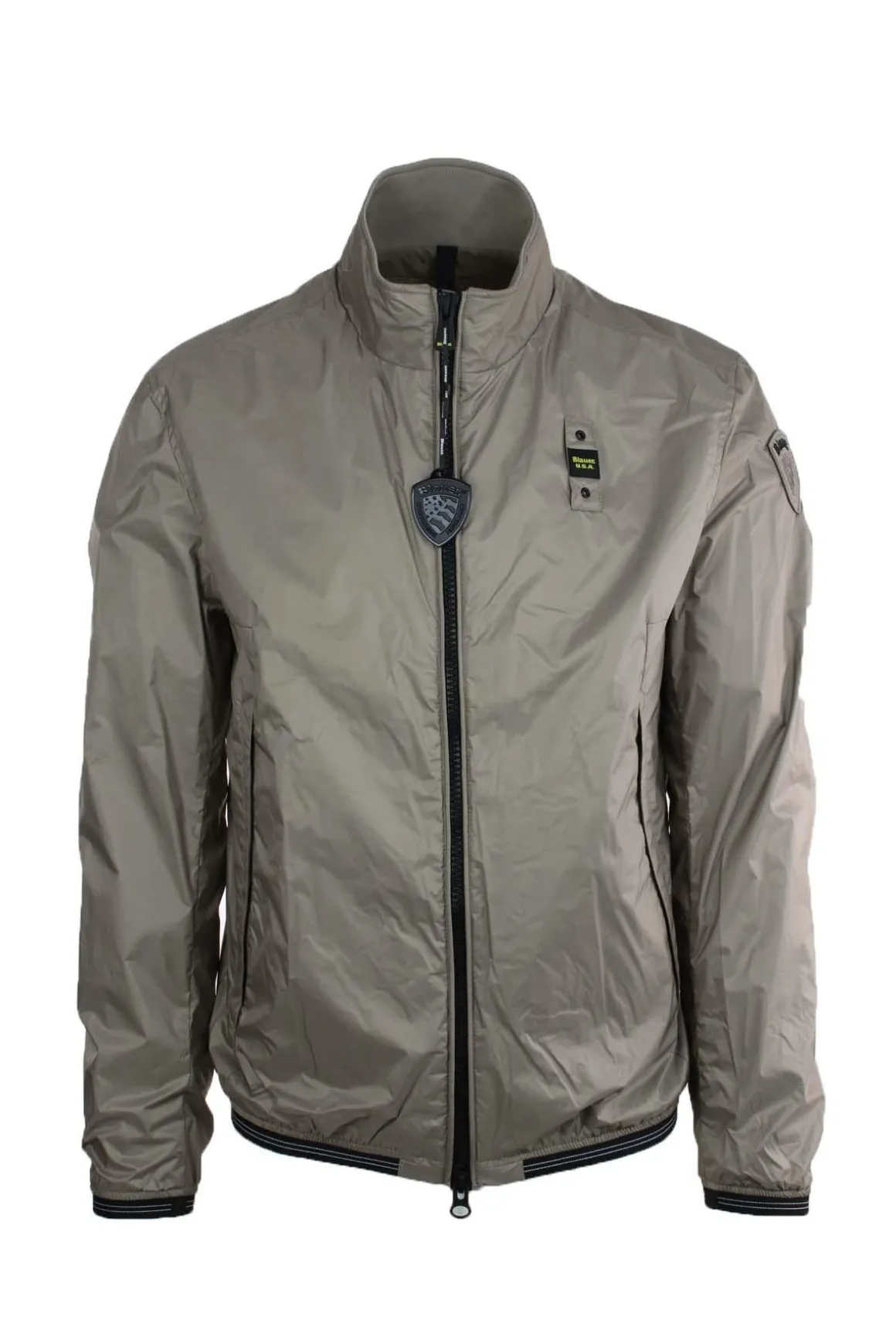 Giubbotto bomber in nylon leggero