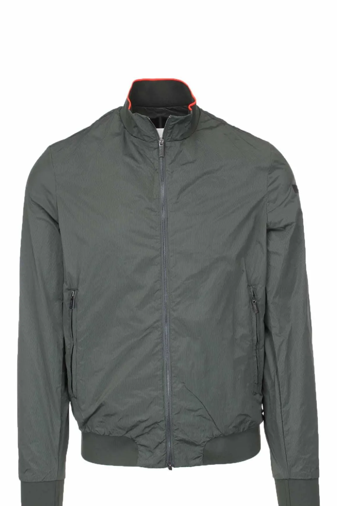 Giubbotto bomber nylon microriga NEW URBAN