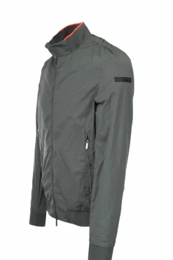 Giubbotto bomber nylon microriga NEW URBAN