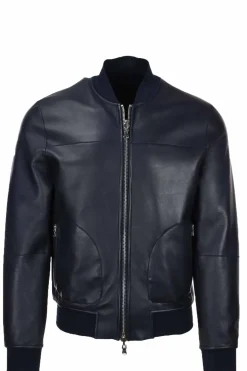 Giubbotto in pelle reversibile