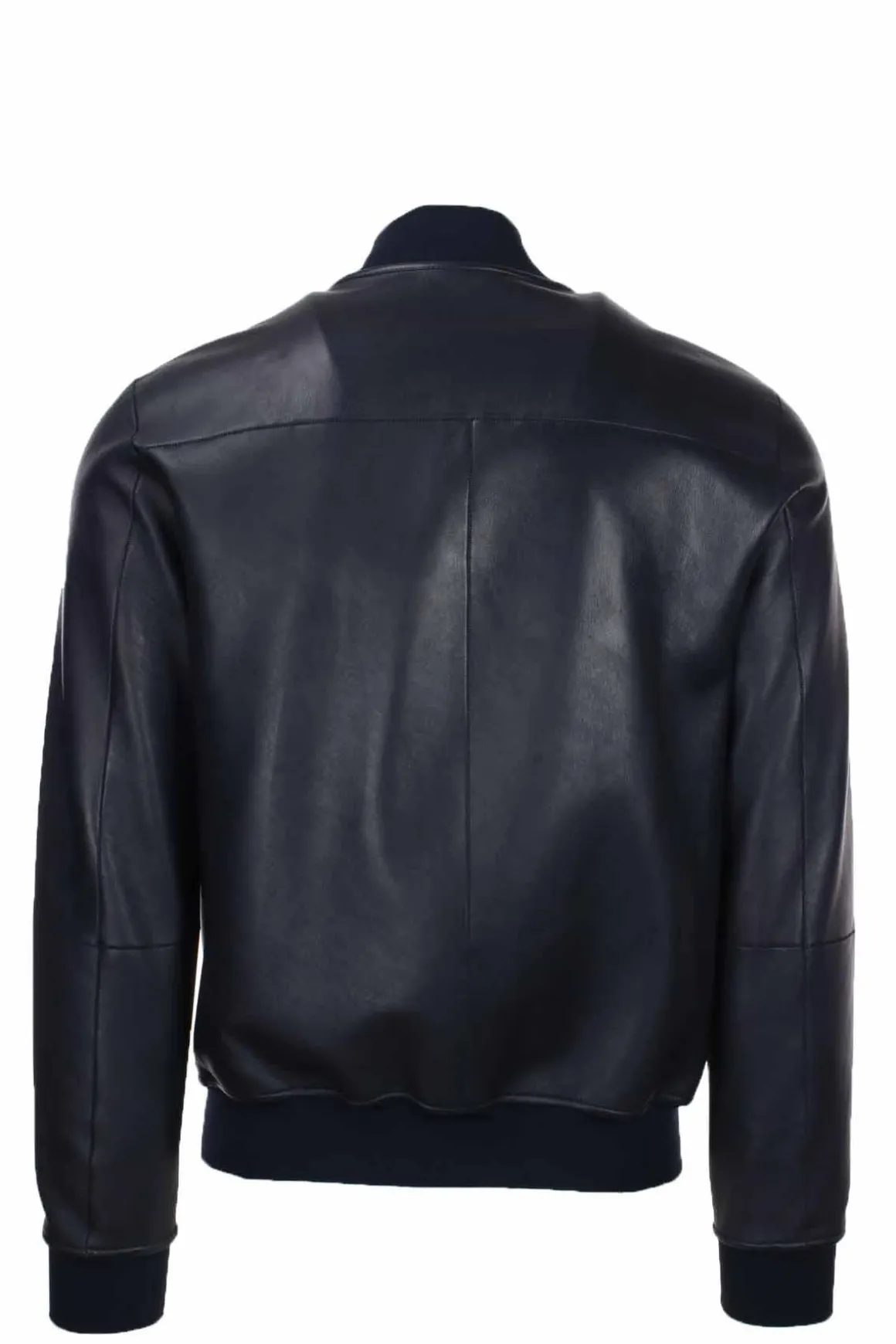 Giubbotto in pelle reversibile