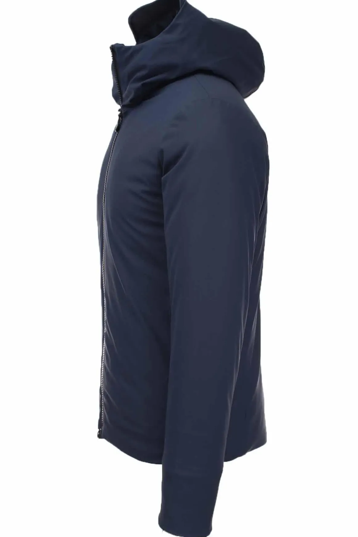 Giubbotto in tessuto stretch con cappuccio Ignacio