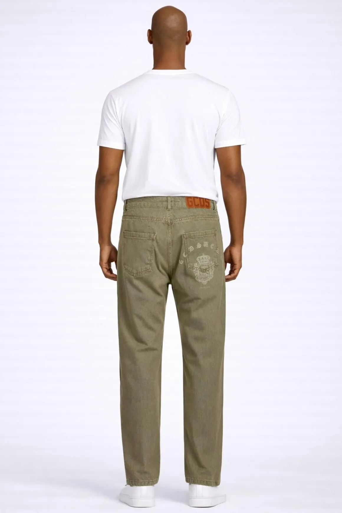 Jeans 5 tasche con stemma Carrot