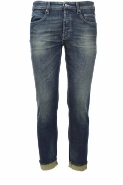 Jeans denim 5 tasche thè