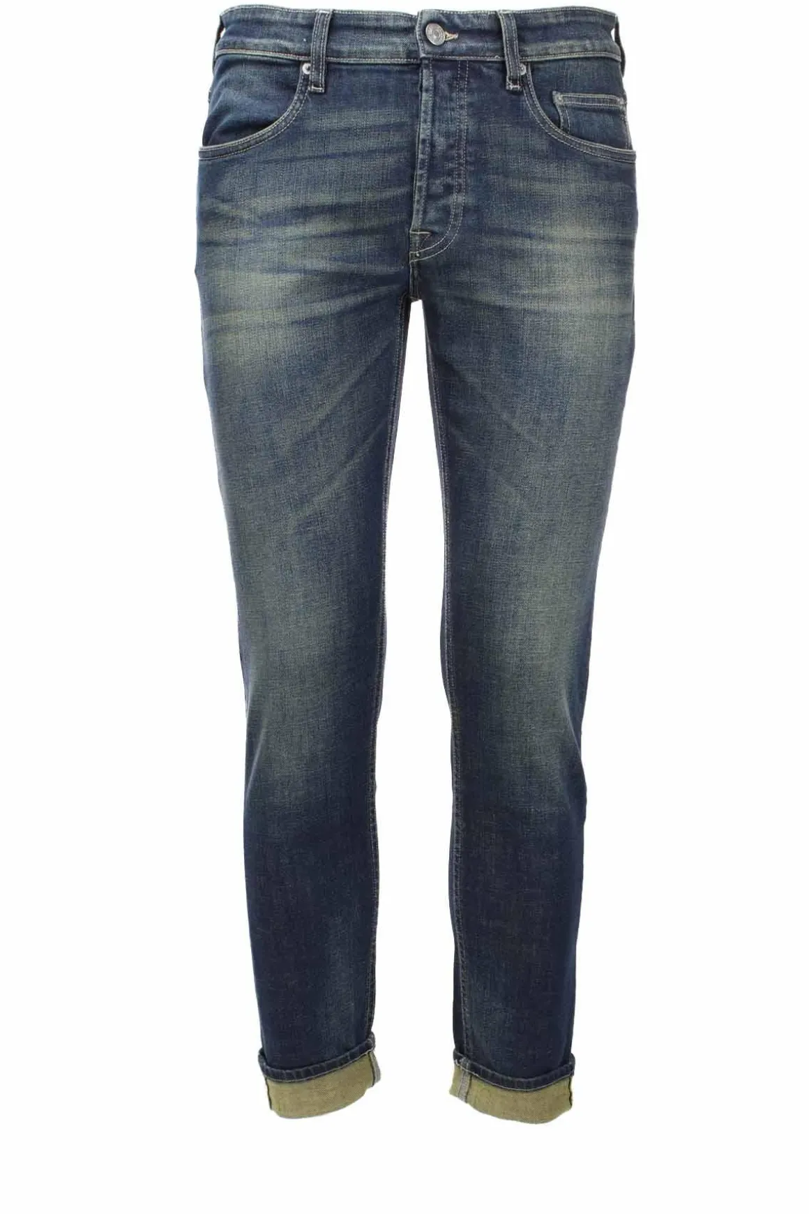 Jeans denim 5 tasche thè