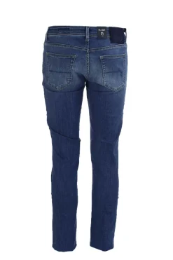 Jeans denim 5 tasche cimosato