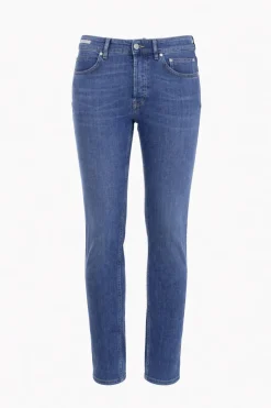 Jeans Uomo 5 Tasche Denim Stretch