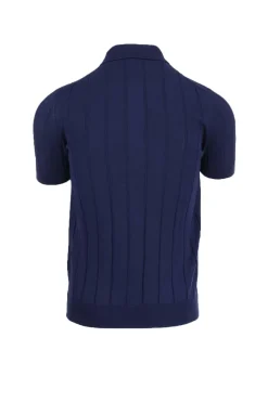 Maglia cardigan con bottoni in filo di cotone