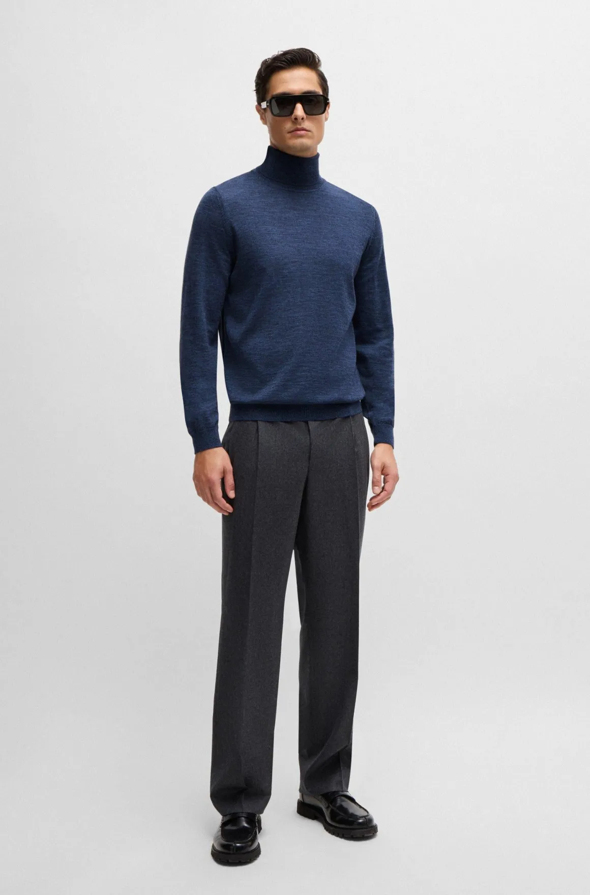 Maglia dolcevita in lana