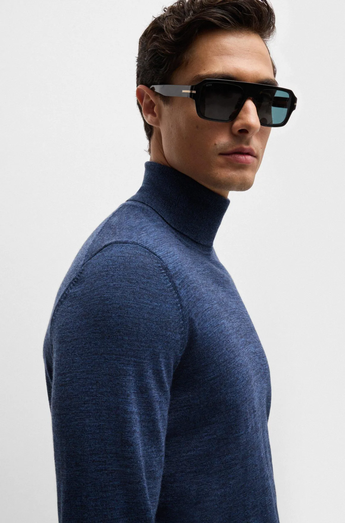 Maglia dolcevita in lana