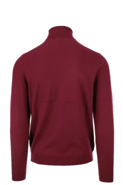 Maglia dolcevita in lana cotone