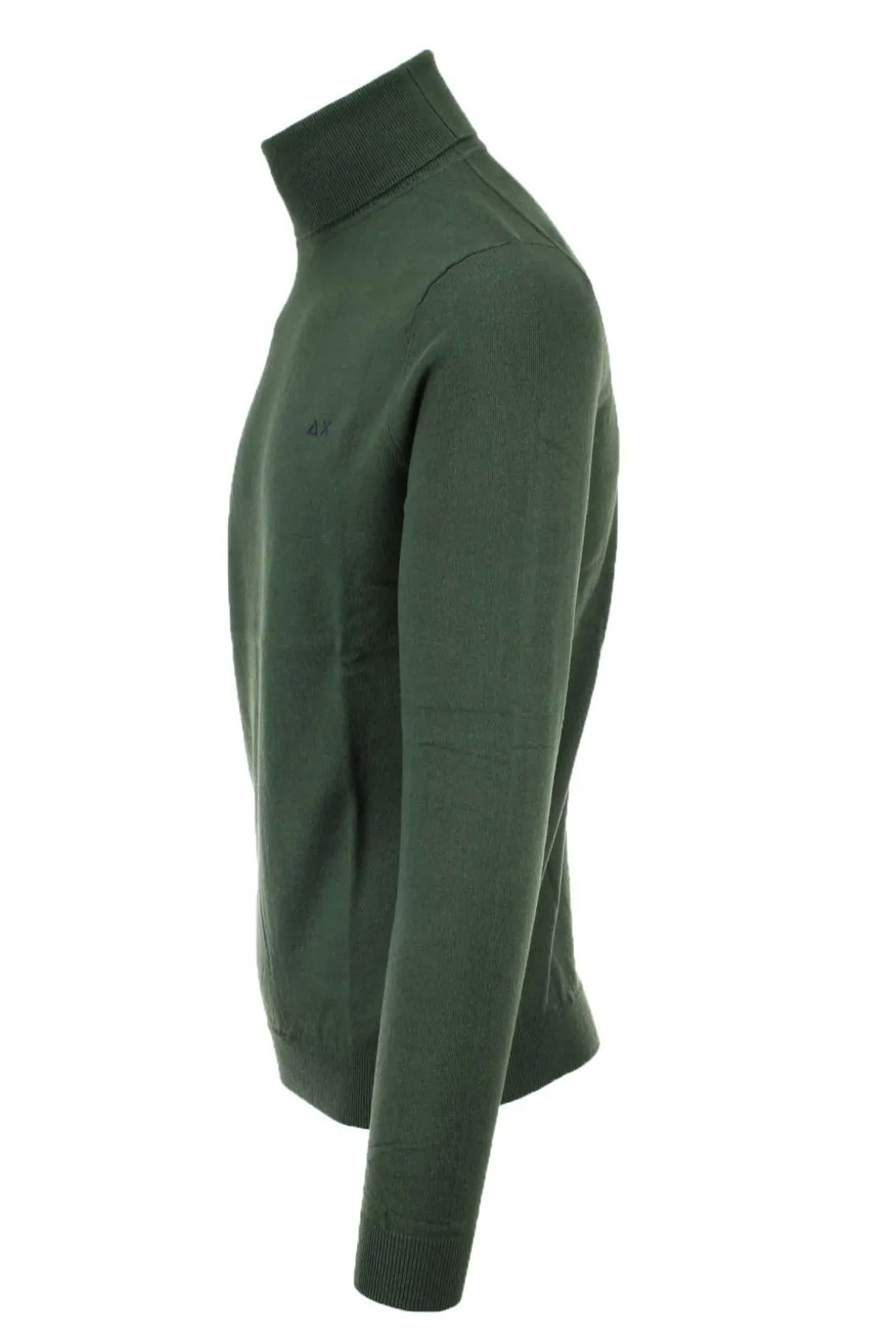 Maglia dolcevita in lana cotone