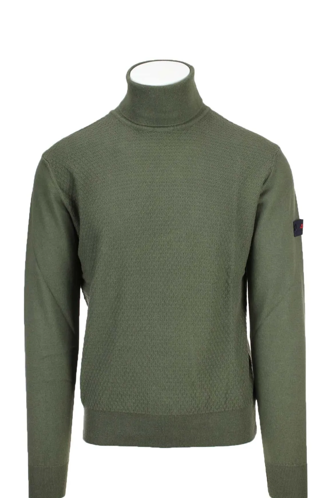 Maglia dolcevita unito con intarsi Otawara