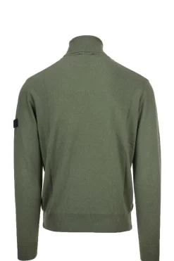 Maglia dolcevita unito con intarsi Otawara