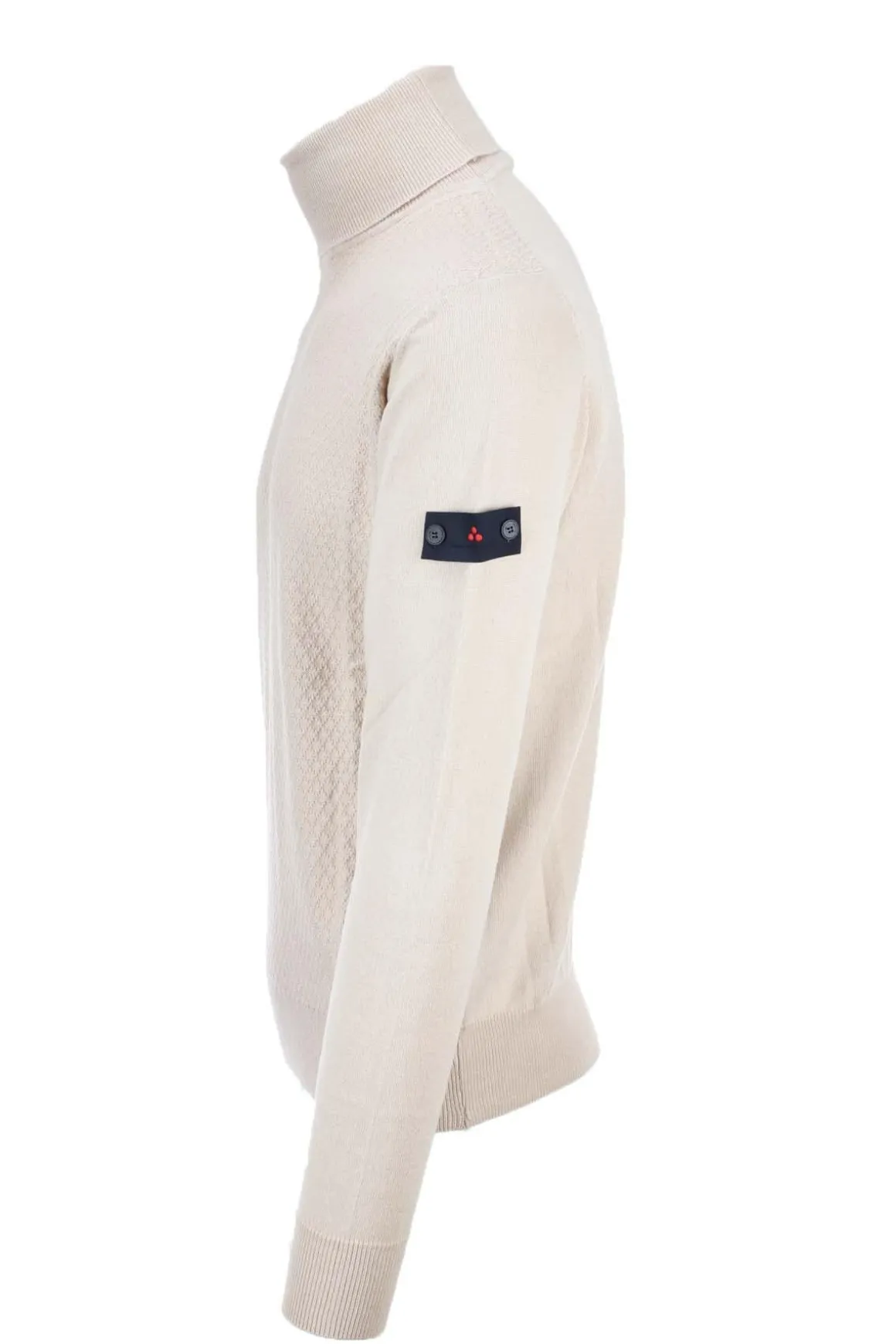 Maglia dolcevita unito con intarsi Otawara