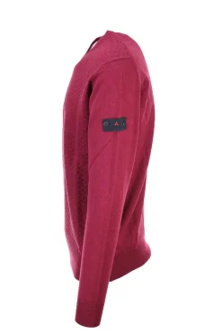 Maglia girocollo con intarsi Shipka