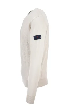 Maglia girocollo con intarsi Shipka