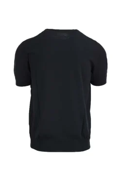 Maglia girocollo in filo di cotone