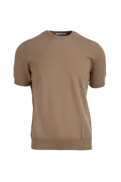 Maglia girocollo in filo di cotone