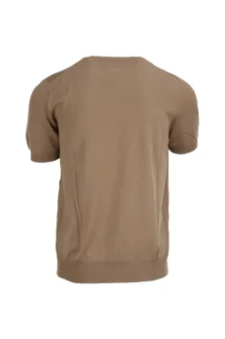 Maglia girocollo in filo di cotone