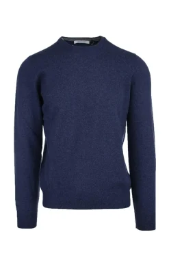 Maglia girocollo in lana cachemire