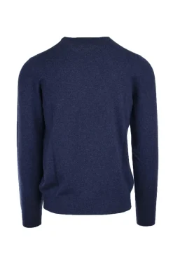 Maglia girocollo in lana cachemire