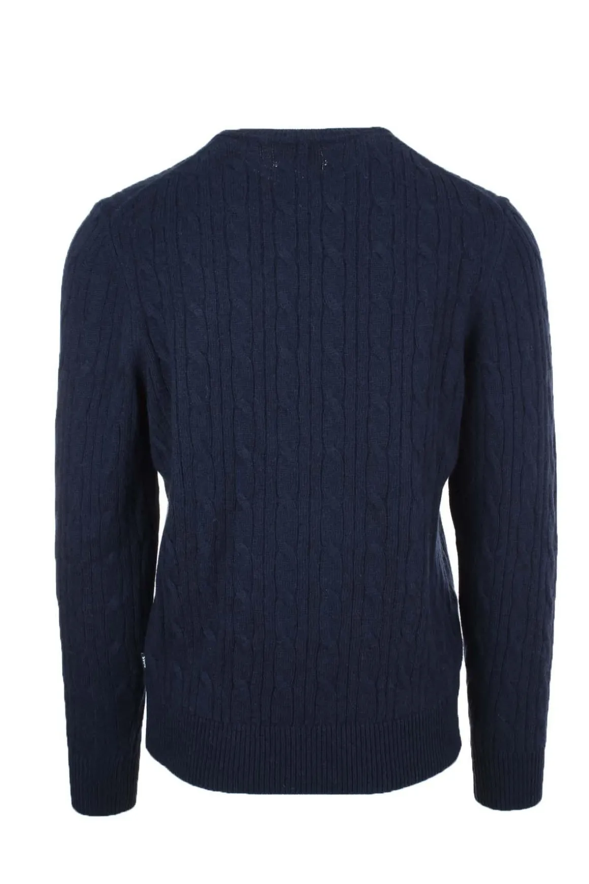 Maglia girocollo in lana treccevvvvvvvv